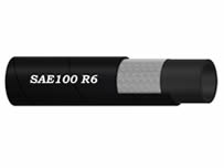 شیلنگ هیدرولیک نخ بافت SAE 100 R6